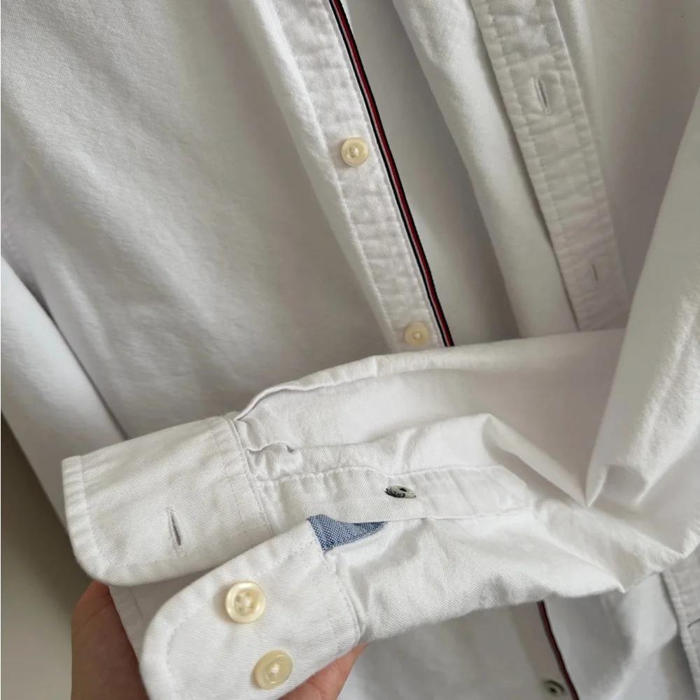 Tommy Hilfiger men white shirt - Picture 3 of 4
